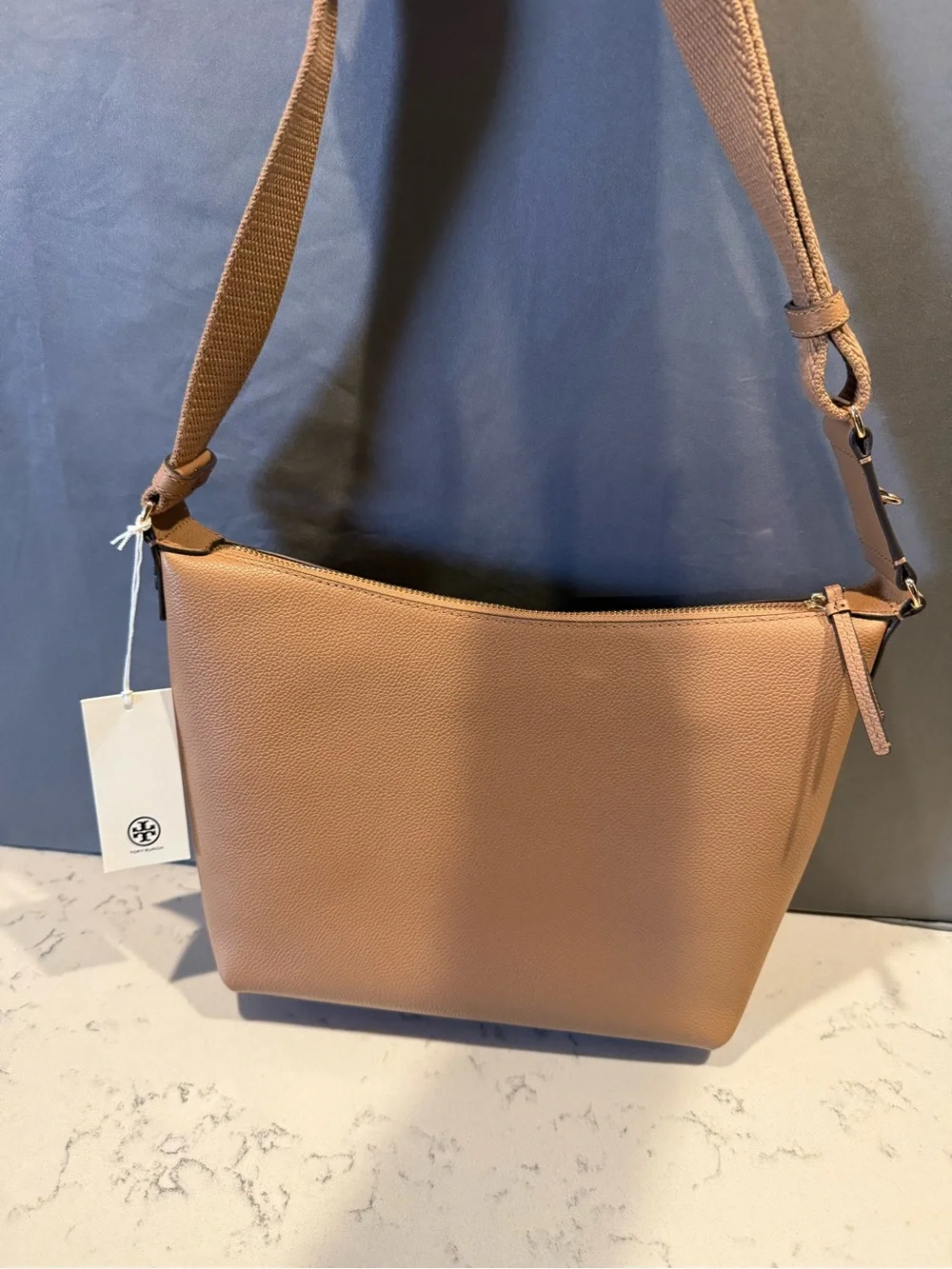 Tory Burch sleek pebbled